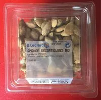 Mängden socker i AMANDE DECORTIQUEES BIO