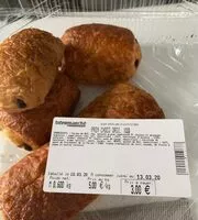 Mängden socker i Pain choco ordi x10