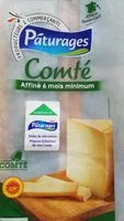 Mängden socker i Comté
