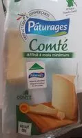 Mängden socker i Comté affiné 6 mois minimum