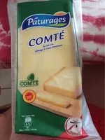 Mängden socker i Comté paturage au lait cru affinage 6 mois