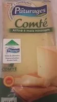 Mängden socker i Comté