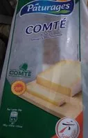 Mängden socker i Comté au lait cru