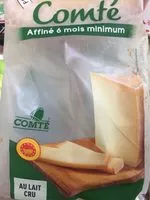 Mängden socker i Comté affiné 6 mois