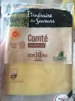 Mängden socker i Comté au lait cru