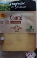 Mängden socker i Comté au lait cru