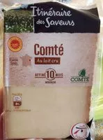 Mängden socker i Comté au lait cru