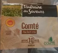Mängden socker i Comté au lait cru