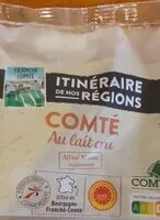 Mängden socker i Comté au lait cru
