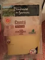 Mängden socker i Comté au lait cru