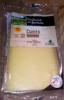 Mängden socker i Comté au lait cru
