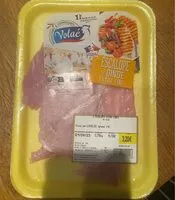 Mängden socker i Escalope de dinde extra fines