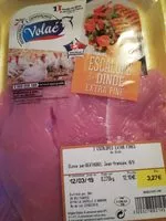 Mängden socker i Escalope de Dinde extra fine
