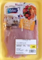 Mängden socker i Escalope de dinde extra fine