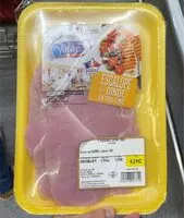 Mängden socker i Escalope de dinde