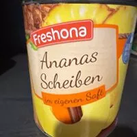 Mängden socker i Ananas Scheiben