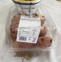 Mängden socker i Pain choco tournesol