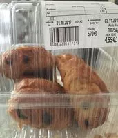 Mängden socker i Pains au chocolat