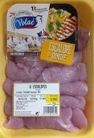 Mängden socker i Escalopes de dinde