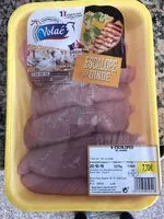 Mängden socker i Escalope de dinde