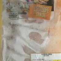 Mängden socker i Escalope de dinde