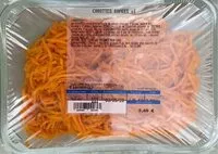 Mängden socker i Carottes rapées
