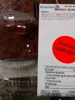 Mängden socker i Brownies décongelés