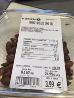 Mängden socker i Amande grillee sans sel