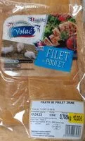 Mängden socker i Filet de de poulet