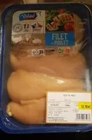 Mängden socker i Filet de poulet