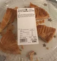 Mängden socker i Galette Frangipane