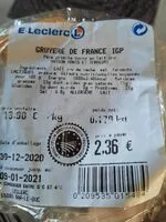 Mängden socker i Gruyère