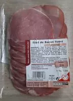 Mängden socker i Filet de bacon fumé