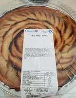 Mängden socker i Tarte pommes 6 parts