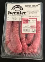 Mängden socker i saucisses chipolatas