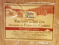 Mängden socker i Raclette au lait cru