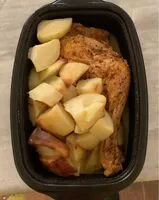 Mängden socker i Cuisse de poulet pomme de terre