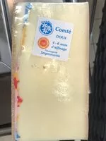 Mängden socker i Comté doux