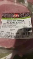 Mängden socker i Jambon cuit supérieur aux herbes 5 tranches