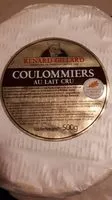 Mängden socker i Coulommiers au lait cru
