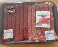 Mängden socker i 6 chipolatas + 6 merguez