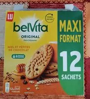 Mängden socker i miel et pépites de chocolat