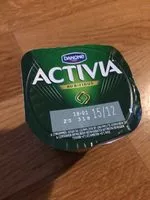 Mängden socker i Activia Nature