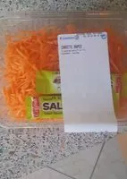 Mängden socker i Carottes rapées
