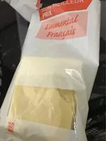 Mängden socker i Emmental francais