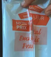 Mängden socker i Emmental francais