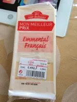 Mängden socker i Emmental francais