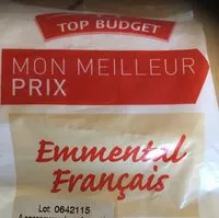 Mängden socker i Emmental francais