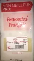 Mängden socker i Emmental francais