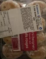 Mängden socker i Mini beignet fruits rouges